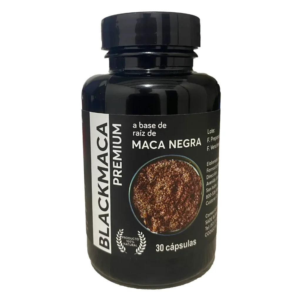 Black Maca Premium 30 Capsulas